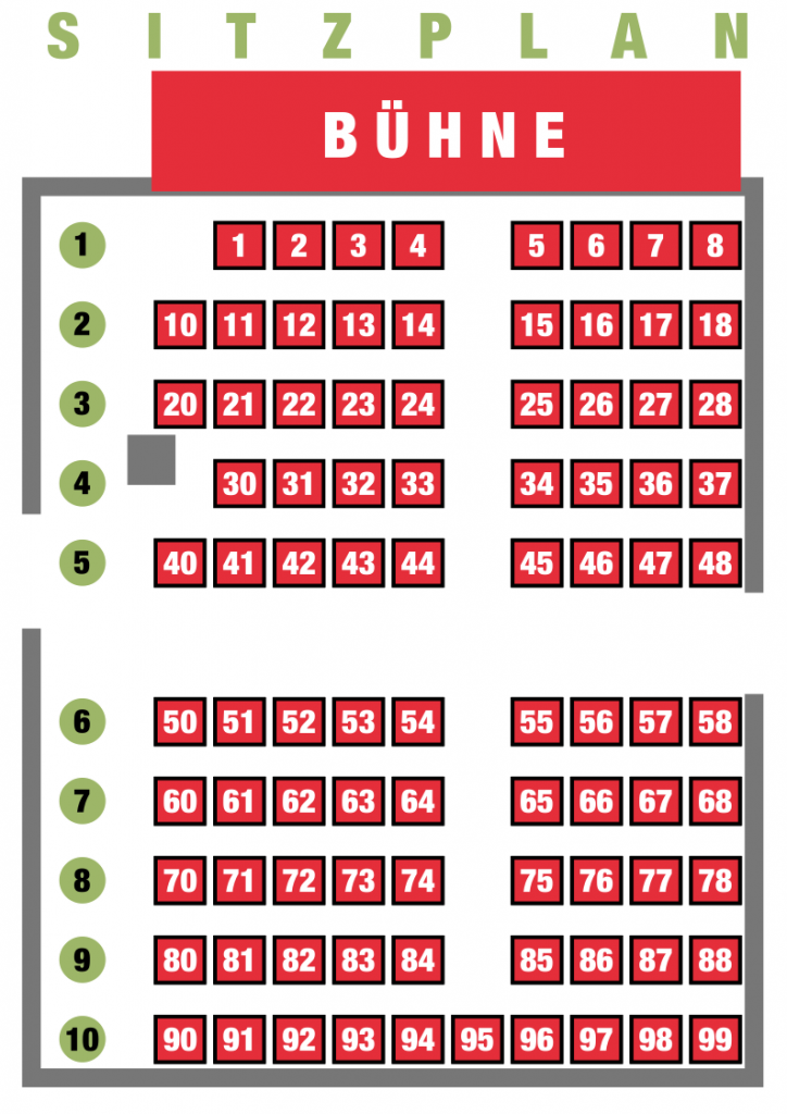 Sitzplan Kammertheater